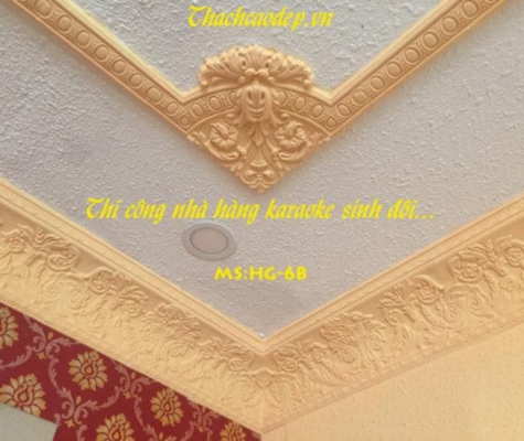 Thạch cao | HOA VĂN TRANG TRÍ ĐƯỜNG VIỀN ĐƠN GIẢN